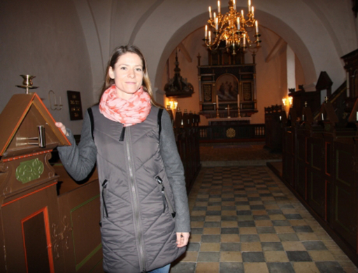 Klar til optagelse i Framlev Kirke