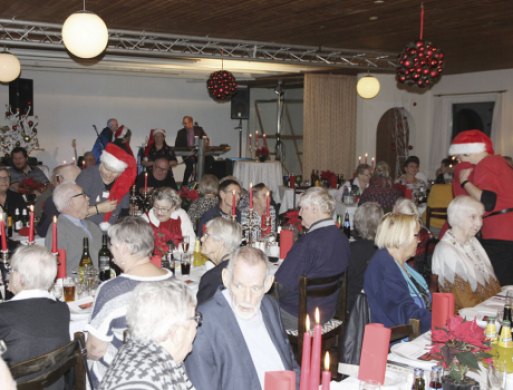 Hjemmeplejens julefest blev et kæmpe hit