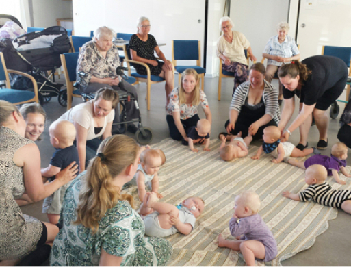 Sanseligt møde på tværs af generationer