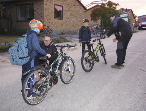 Hovedparten af elevernes cykler er OK, men ...