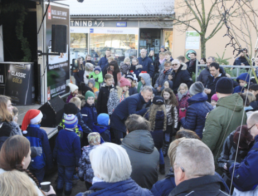 Julestemning i bymidten