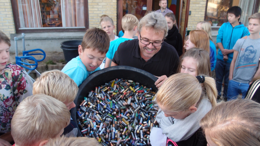 6. klasserne på Gyvelhøjskolen udnævnt til Miljøsuperhelte