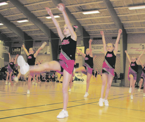 Gymnastikopvisning på lørdag