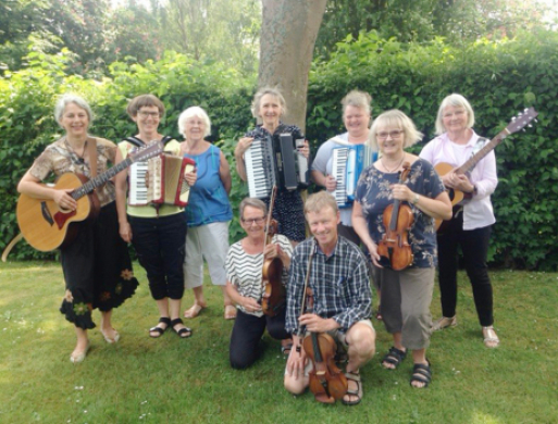 Folkemusik på biblioteket