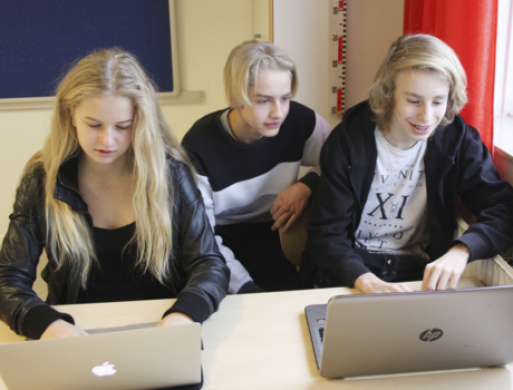 Skoleelever får trimmet den demokratiske muskel