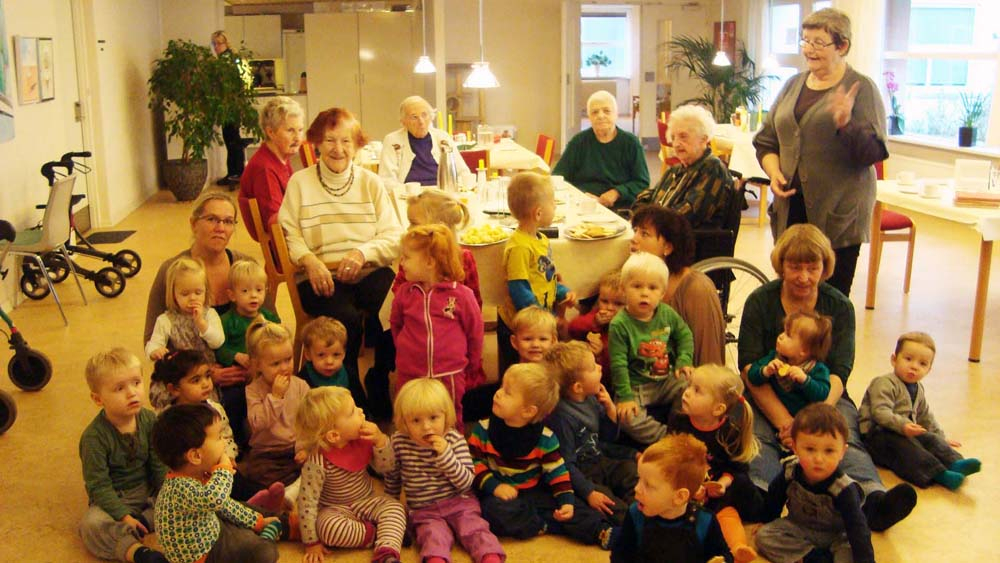 Børnesang på Søndervang Børnesang på Søndervang