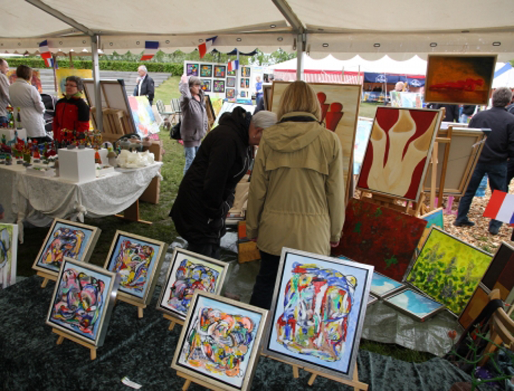 Kunst i lange baner i Galtens »Montmartre«