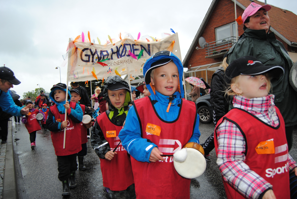 Karnevalsoptog åbnede Galten Byfest