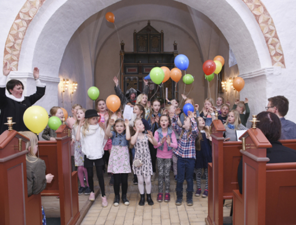 Harlev og Framlev kirkers spire- og børnekor åbner ny sæson