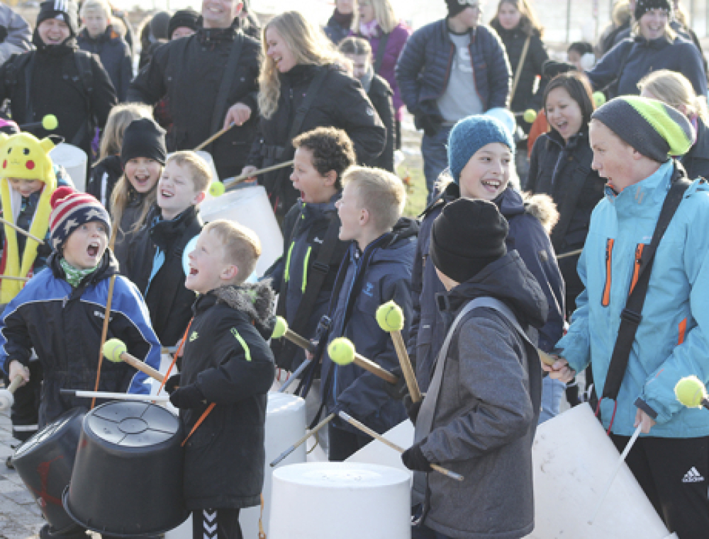 En festdag for Låsbys nye søpark