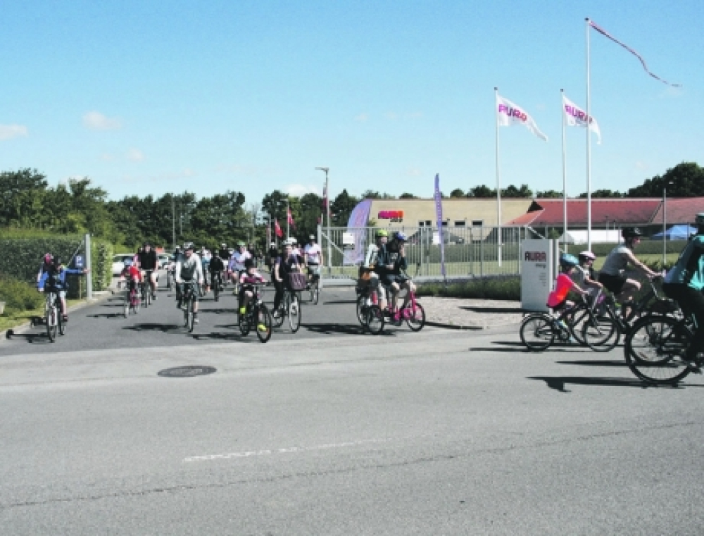 AURA Touren tjener  flere gode formål