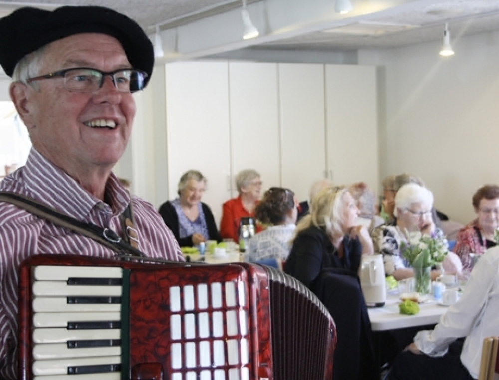 Stemningsfuld sommerfest i Tjørnehaven