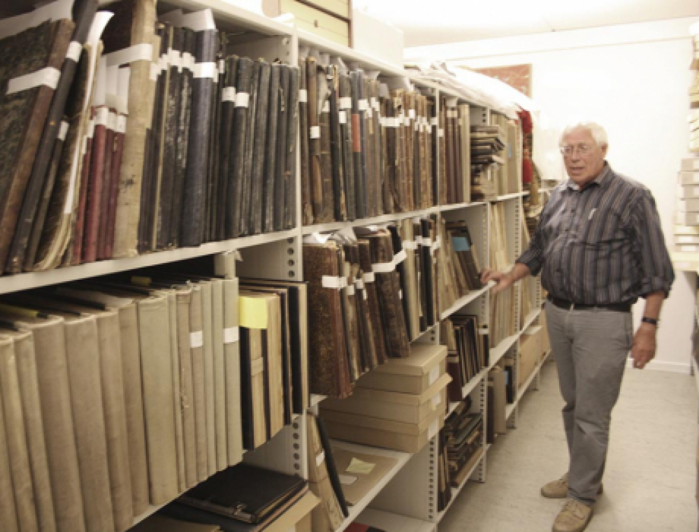 Historiens vogtere i bibliotekets kælder