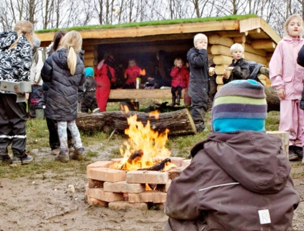 Shelters indviet ved Den Fri Hestehaveskole