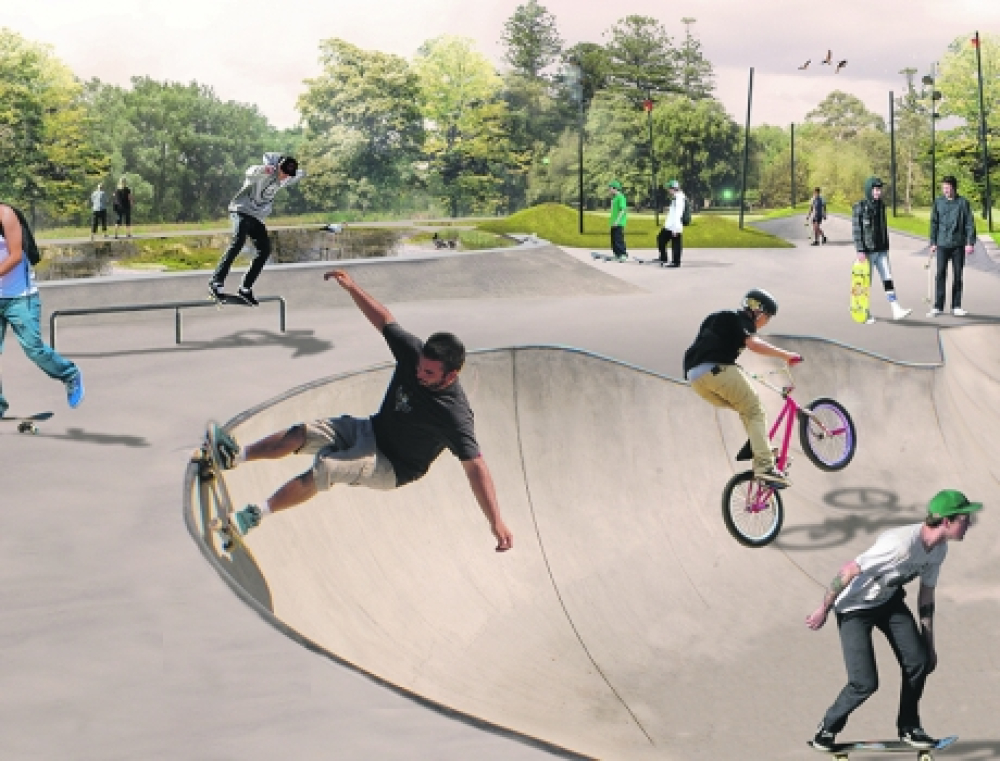 Skateparken sættes på folkeaktier