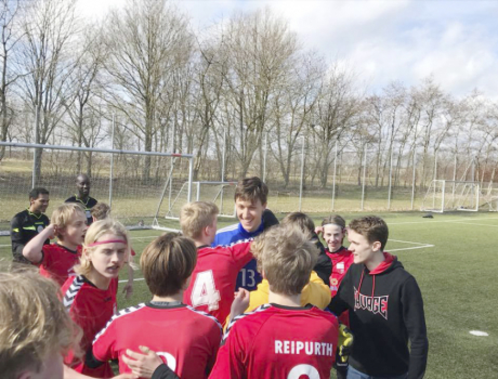 Gyvelhøjskolens drenge er klar til semifinalen i skolefodboldturnering