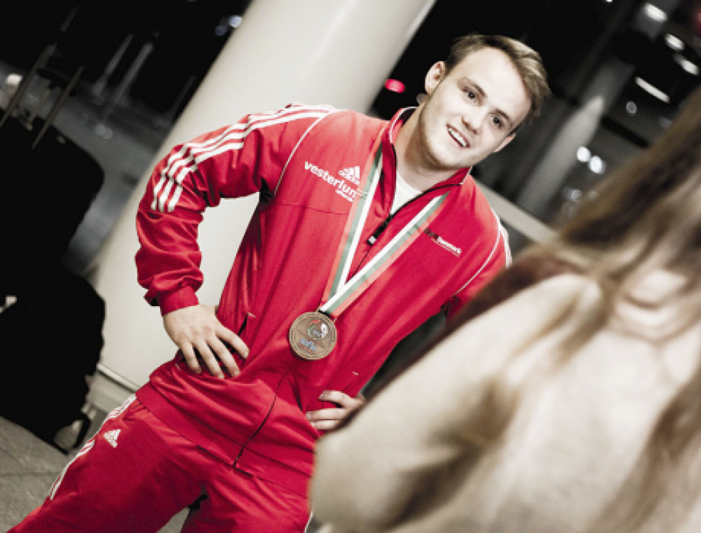 Låsby-gymnast modtager europæisk fan-pris