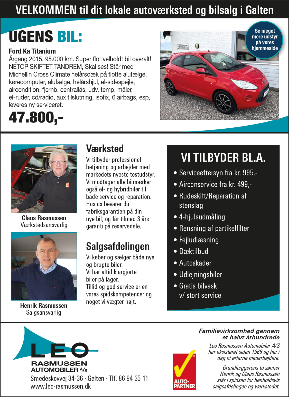 Leo Rasmussen Automobiler A/S
