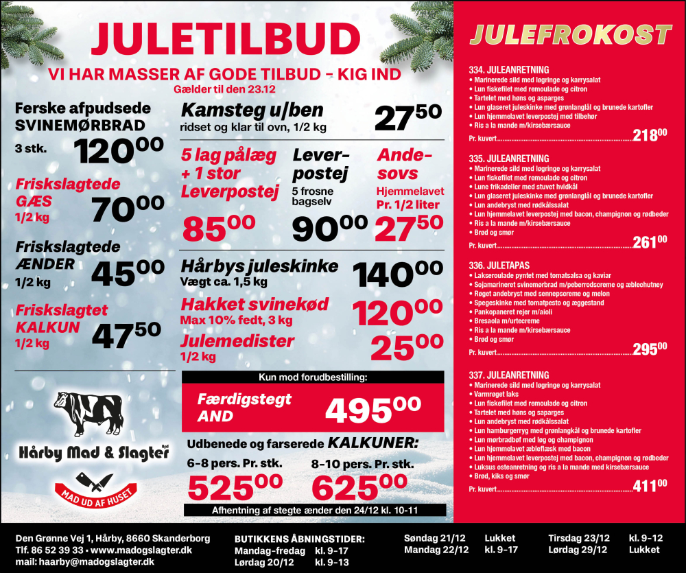 Hårby Mad og slagter