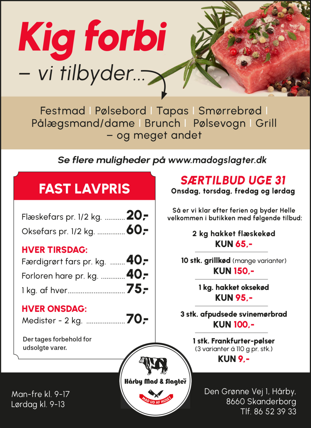 Hårby Mad og slagter