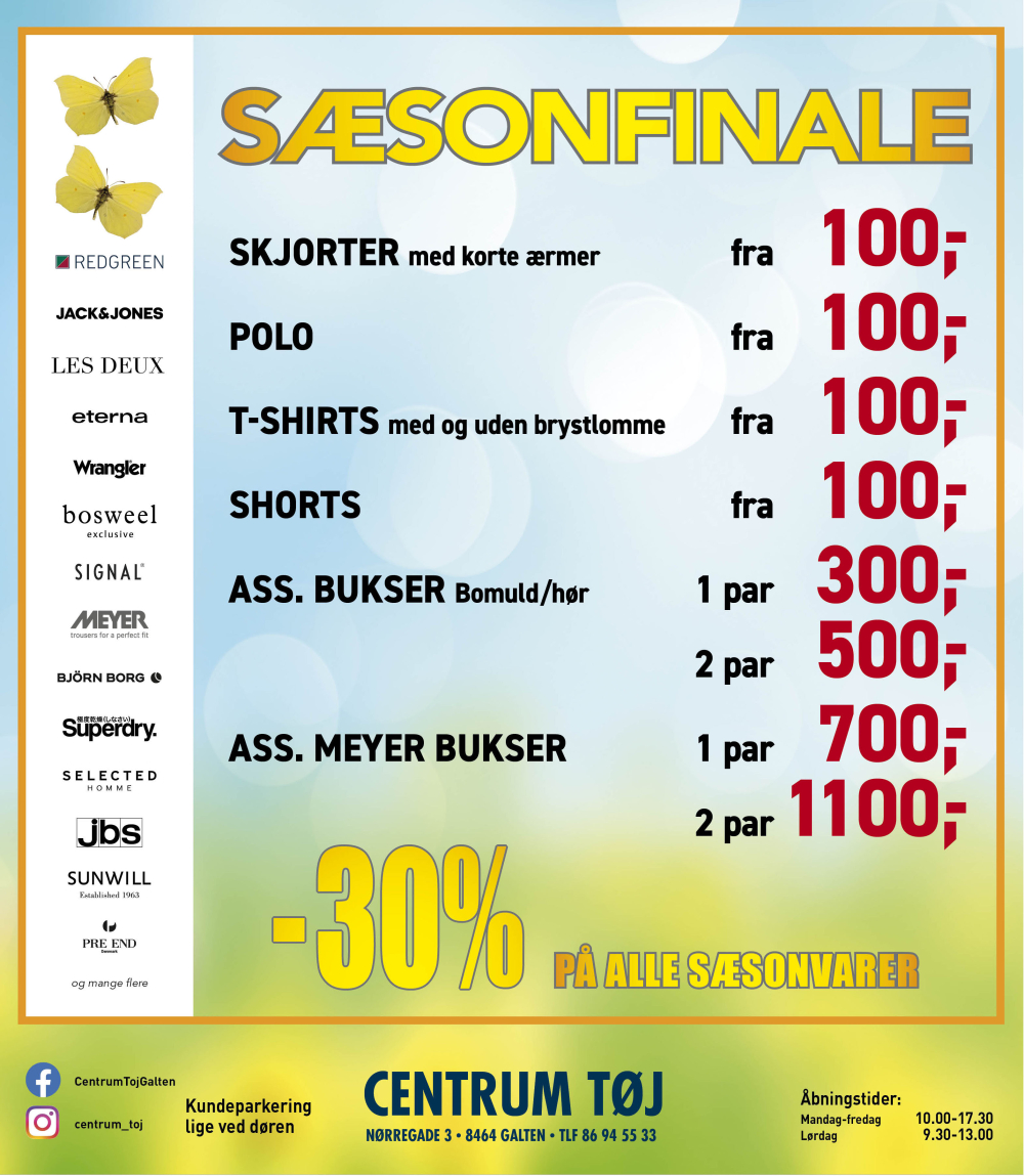 Centrum Tøj