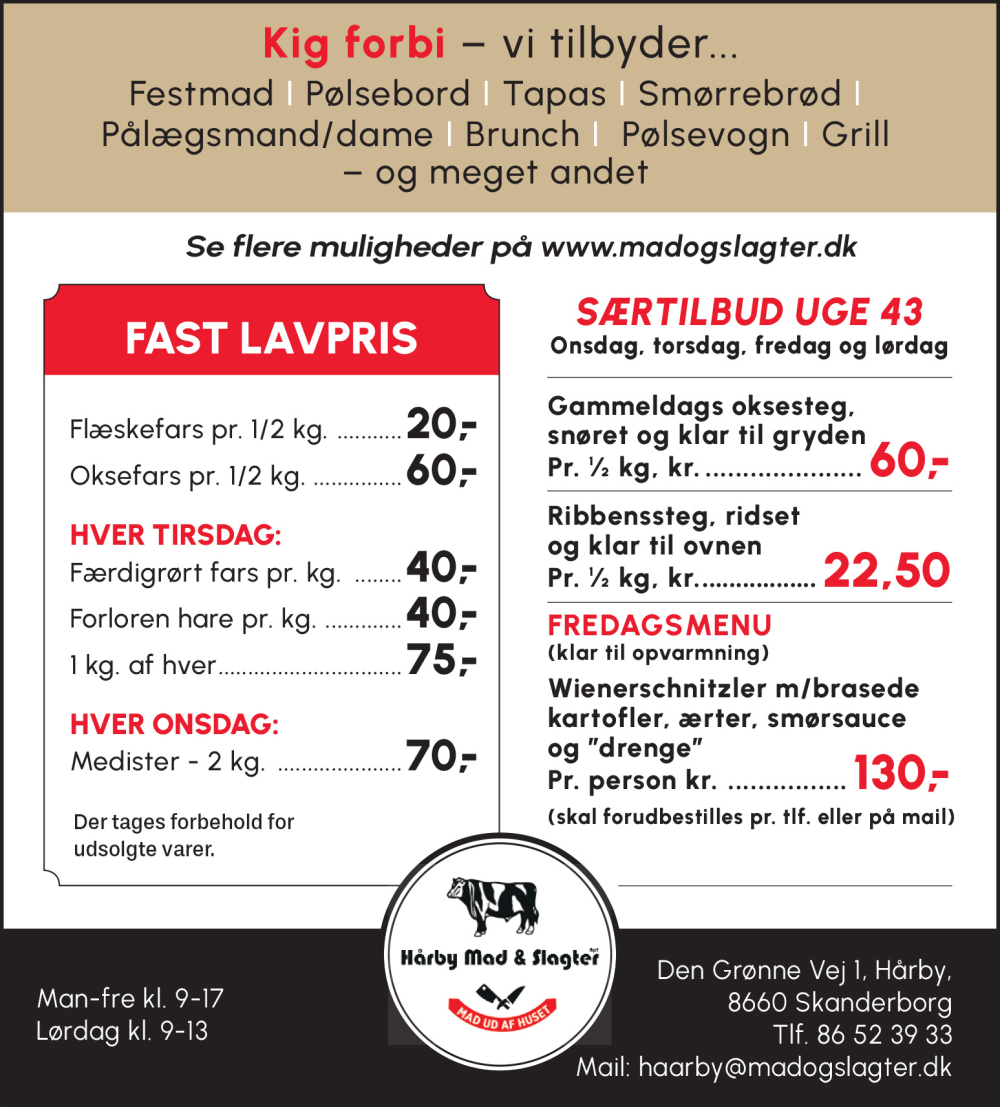 Hårby Mad og slagter